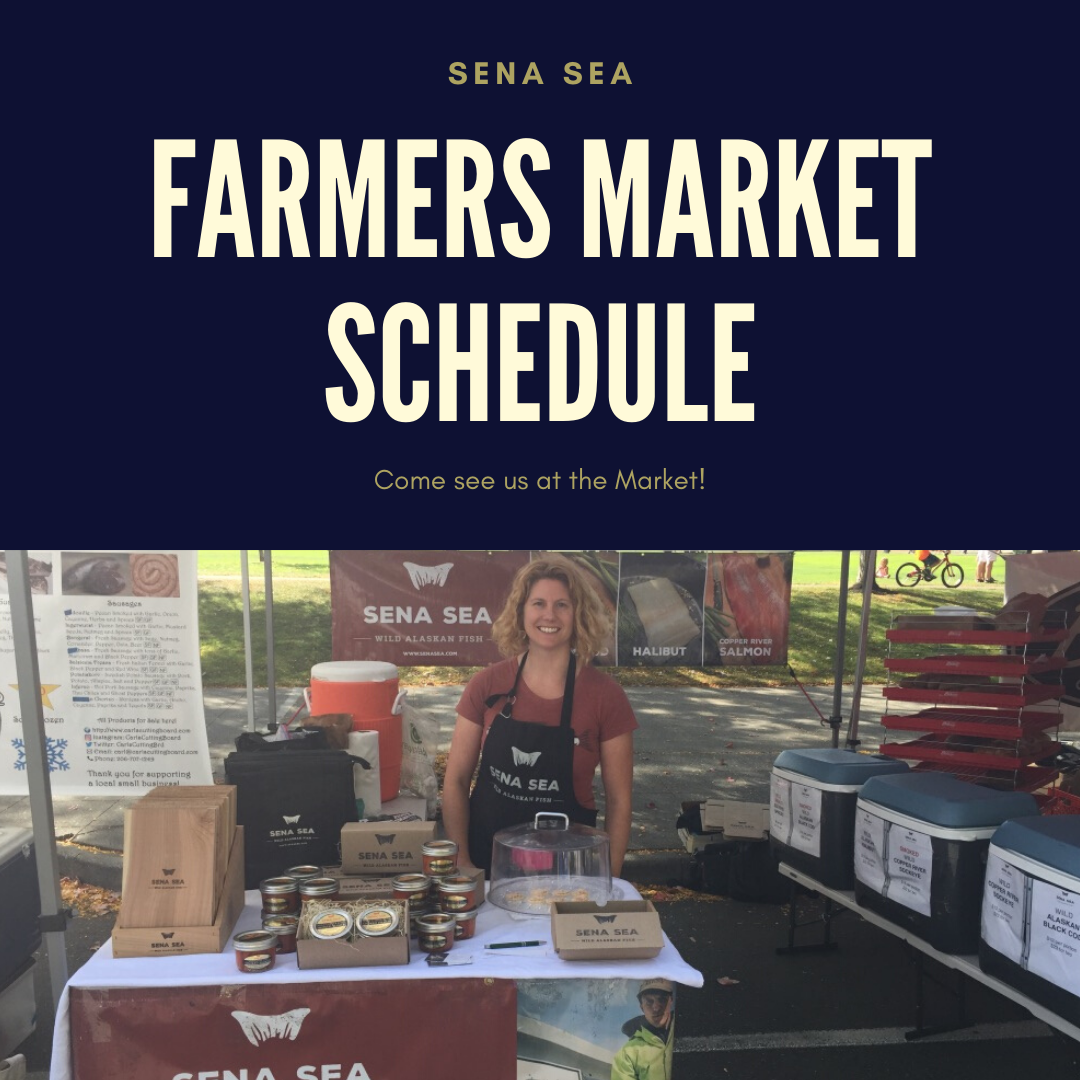 Farmer's Market Schedule Come See Us! Sena Sea