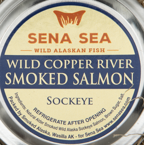 Smoked Salmon Pouch, Copper River Sockeye