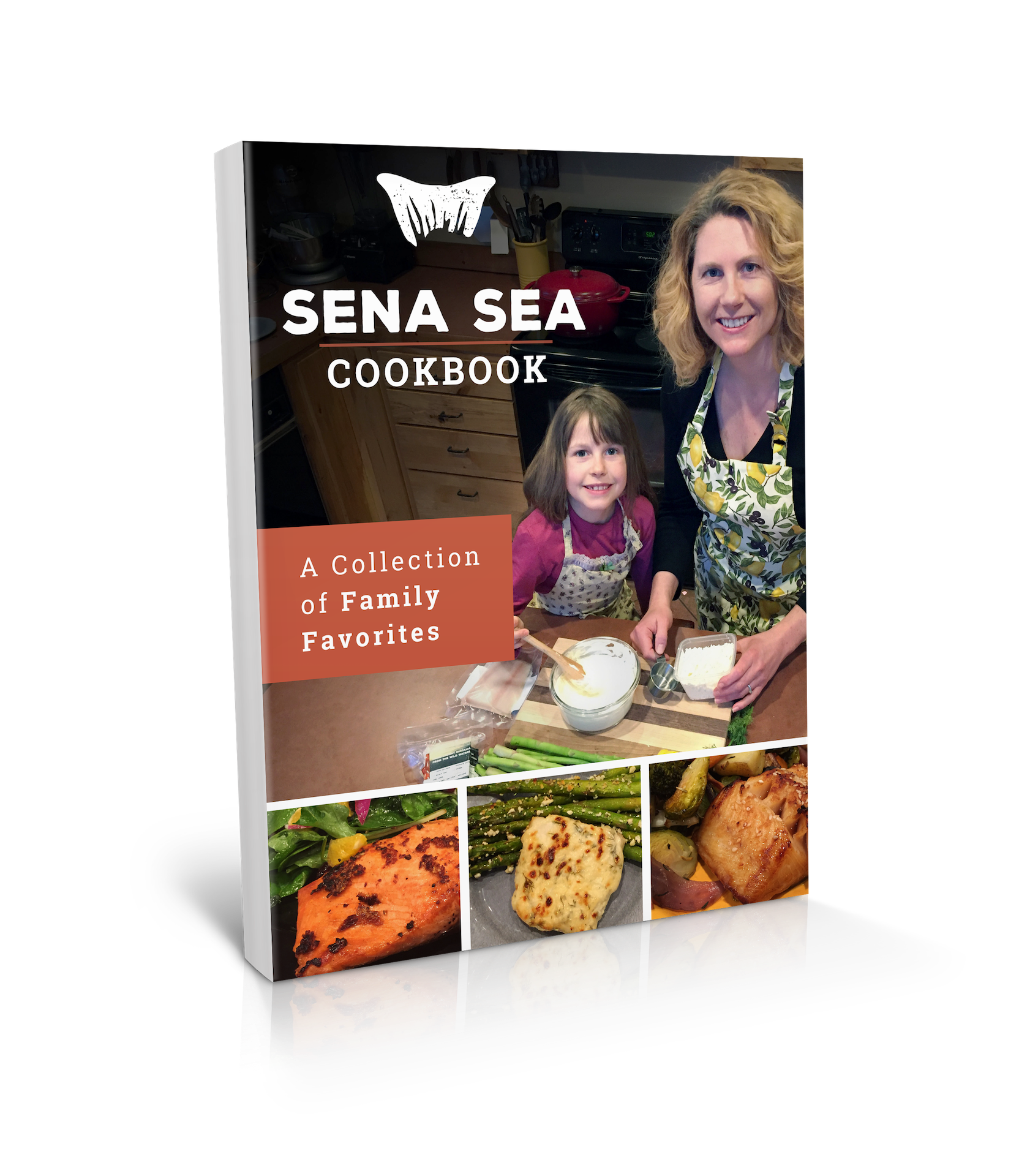 Sena Sea Cookbook: A collection of Family Favourites Book Cover Featured