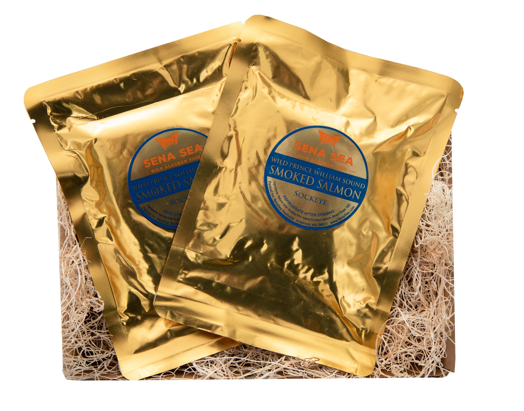 Smoked Salmon Pouch, Copper River Sockeye
