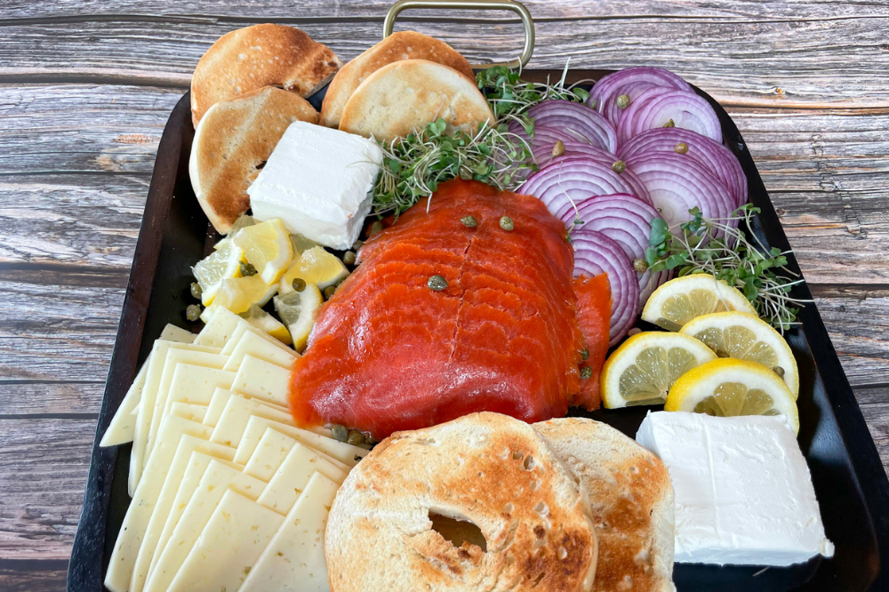 Copper River sockeye, LOX