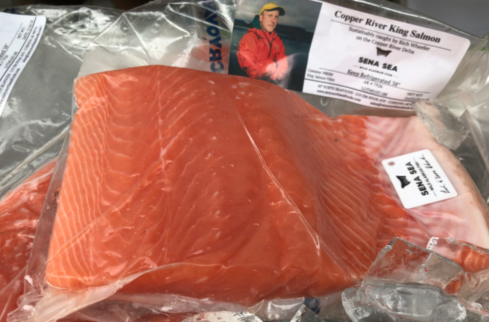 FRESH COPPER RIVER KING SALMON, WILD AND SUSTAINABLY CAUGHT IN ALASKA