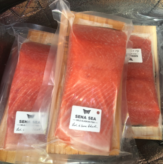 Packaged Salmon Fillets