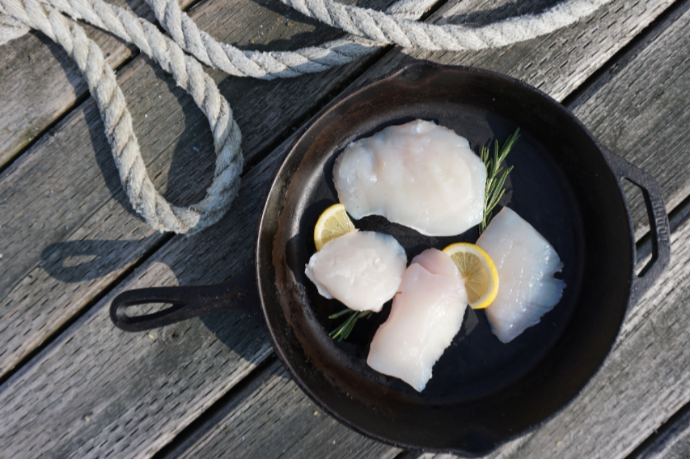 WILD ALASKAN HALIBUT CHEEKS