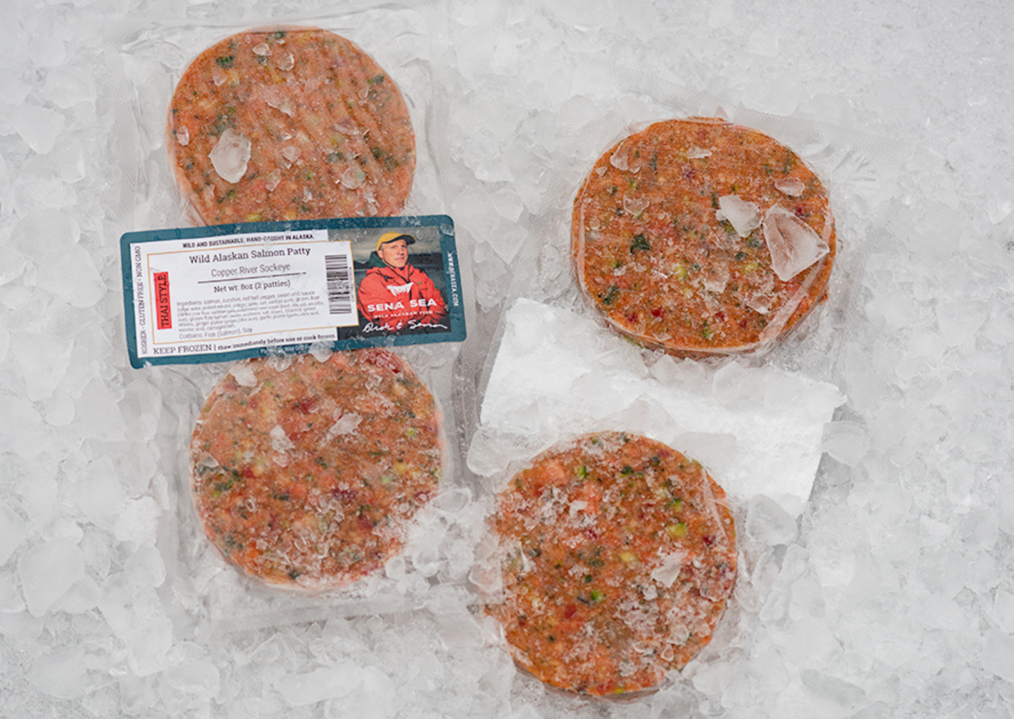 Gluten Free Copper River Sockeye Salmon Patties