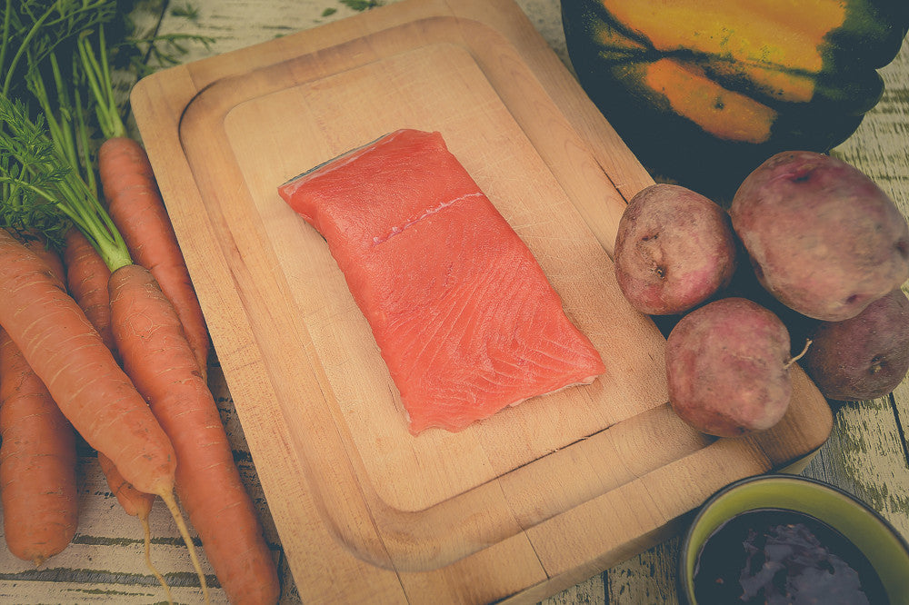 Coho Salmon and Corn Chowder