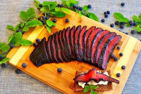 Blueberry Gravlox