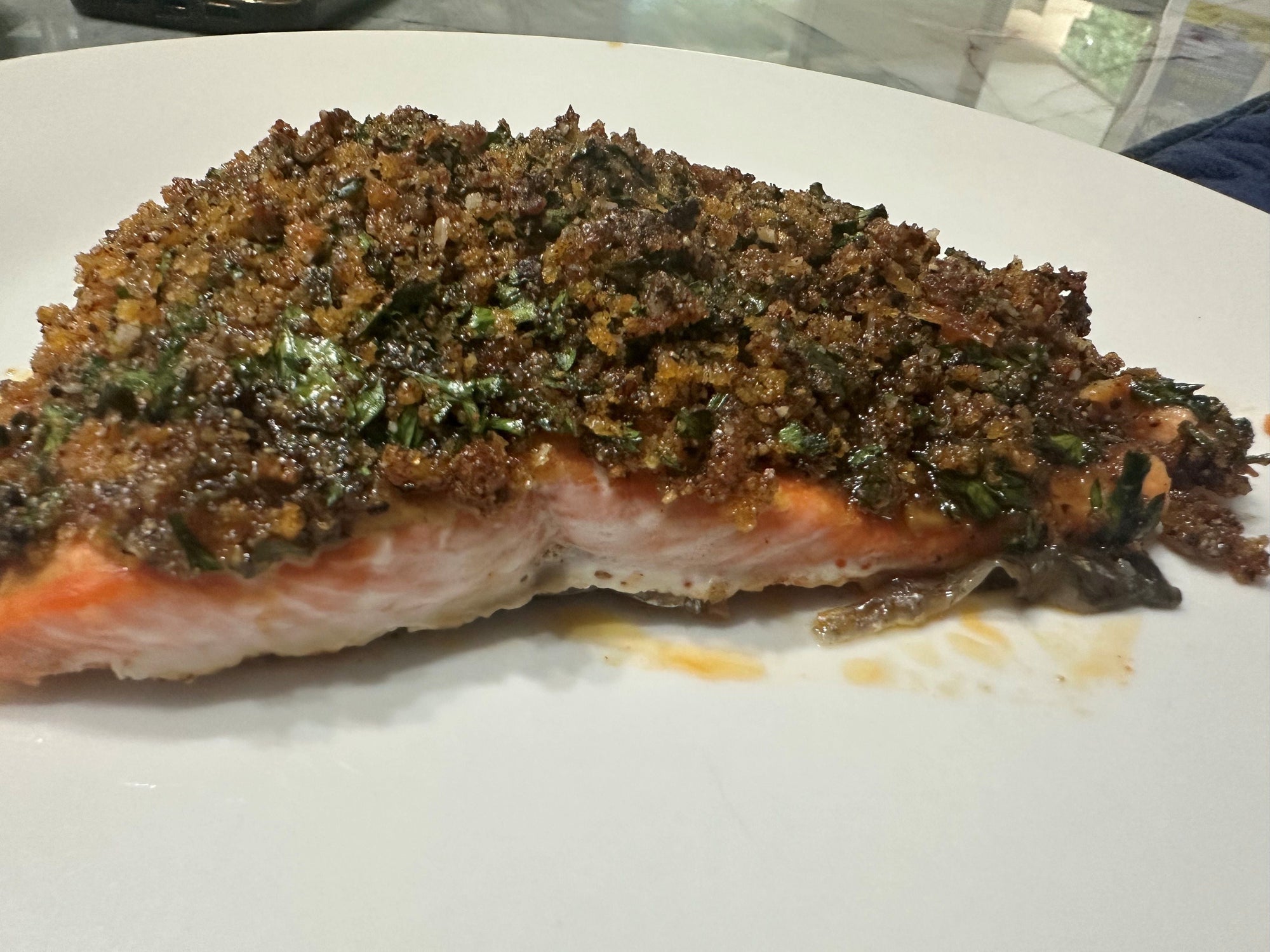 Sweet & Savory Baked Copper River Salmon