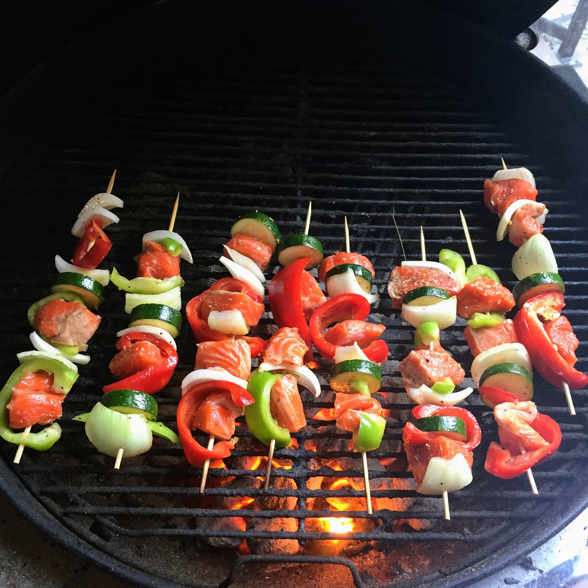 Salmon Kabobs