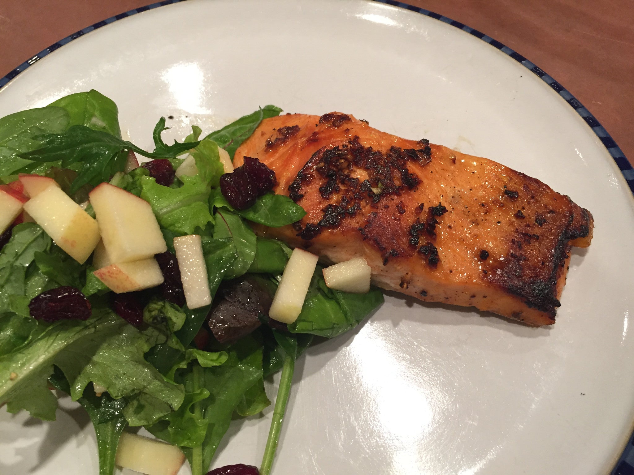 Garlic Seared Salmon