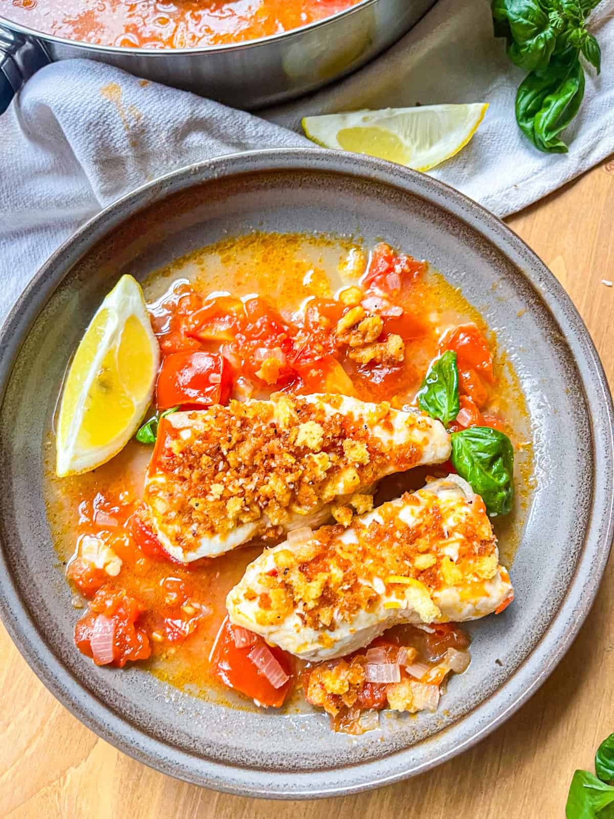 Poached White Fish: Acqua Pazza