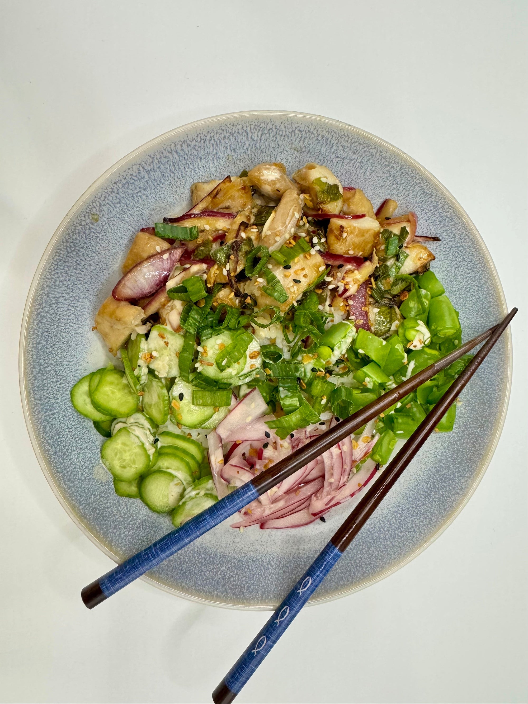 Black Cod Tip Poke Bowls (Raw or Air-Fried)