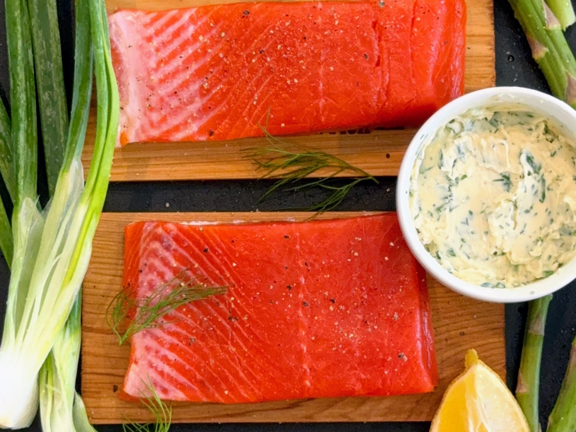 compound butter with salmon