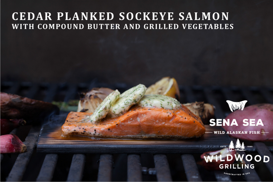 Cedar Planked Sockeye Salmon