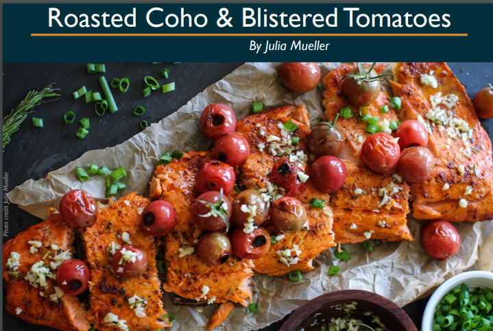 Roasted Coho & Blistered Tomatoes