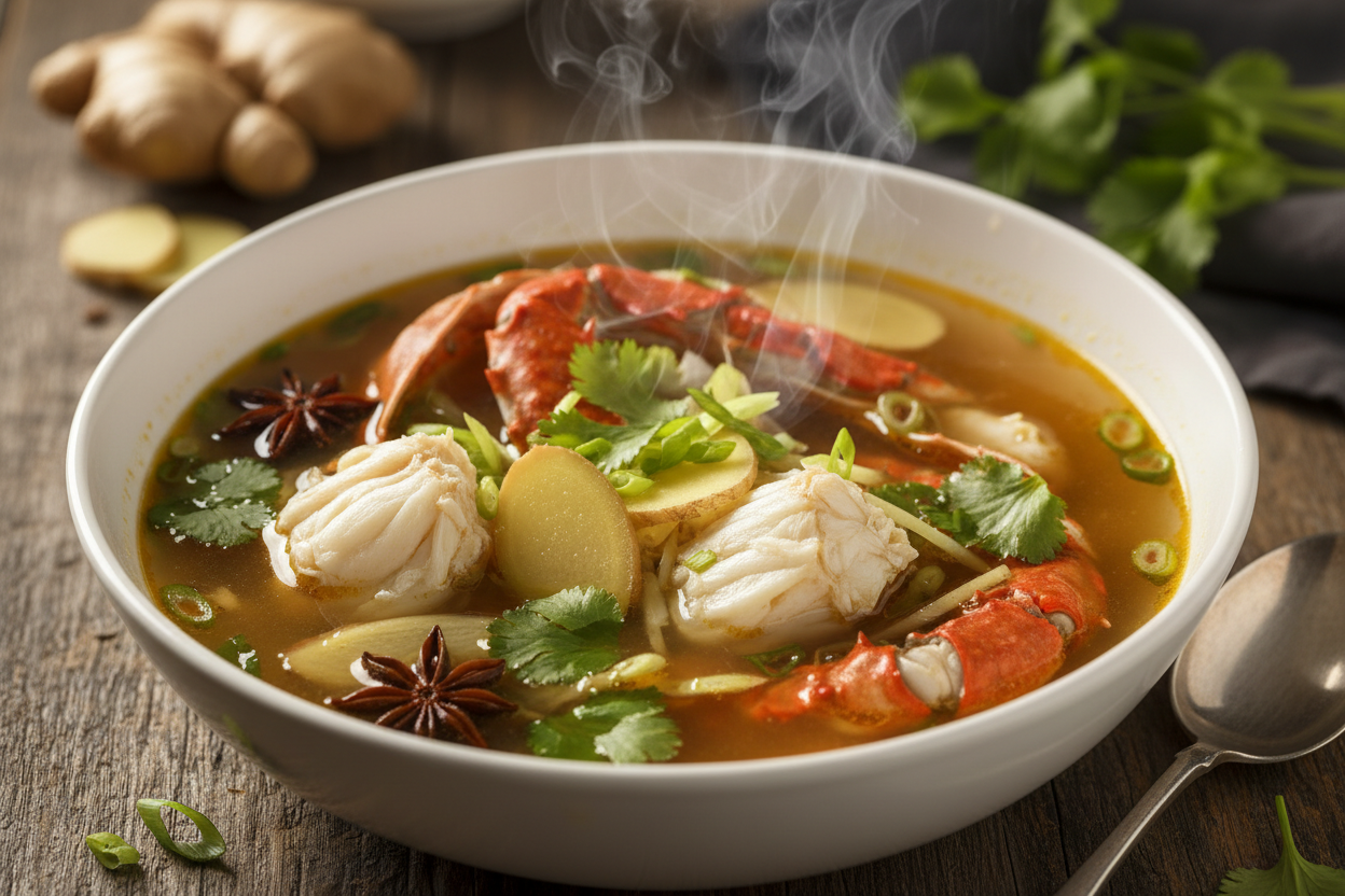 Ginger Crab Soup