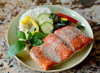 Green Curry Salmon