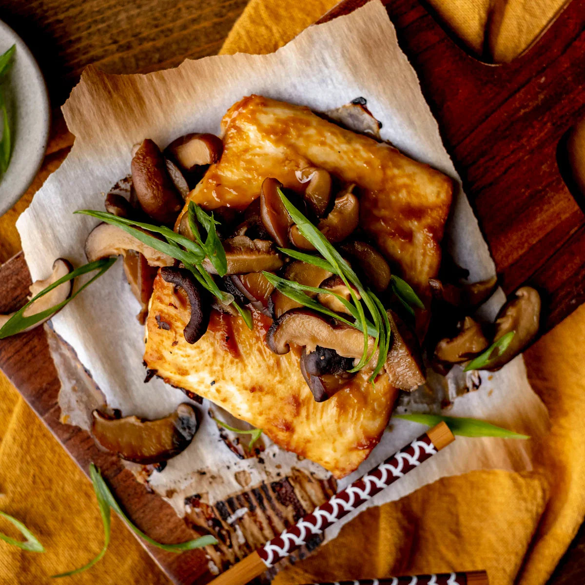 Easy Broiled Miso Halibut
