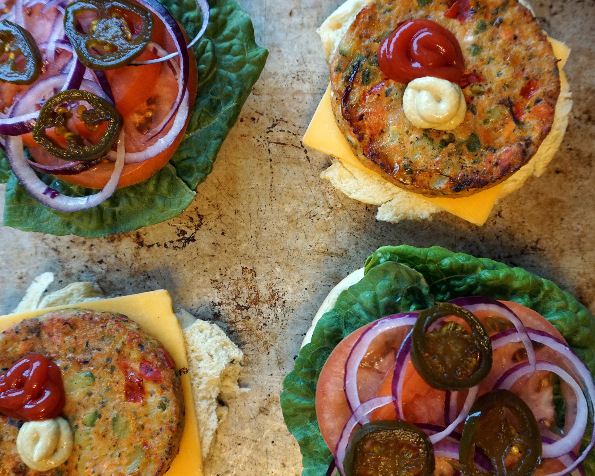 Wild Sockeye Salmon Burgers