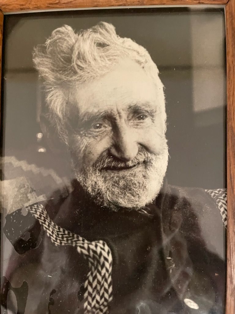 Portrait of Hans Jangaard, Sena's Great-Grandfather