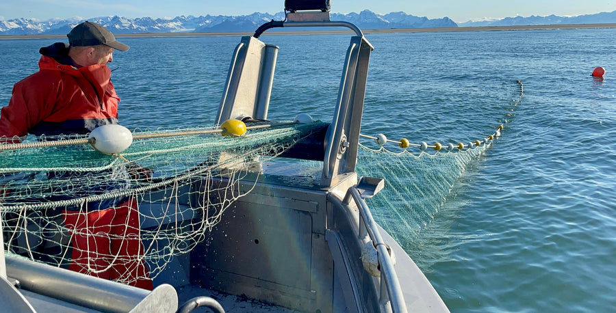 Rich Wheeler, Fisherman for Sena Sea fishing on a boat in Alaska