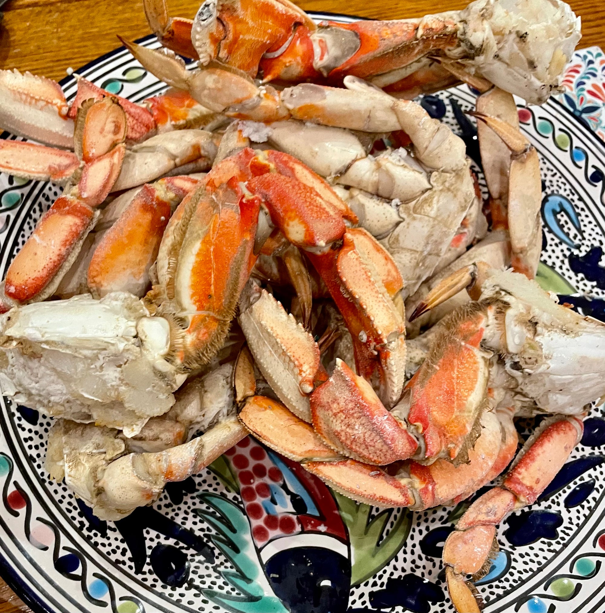 Dungeness crab cluster