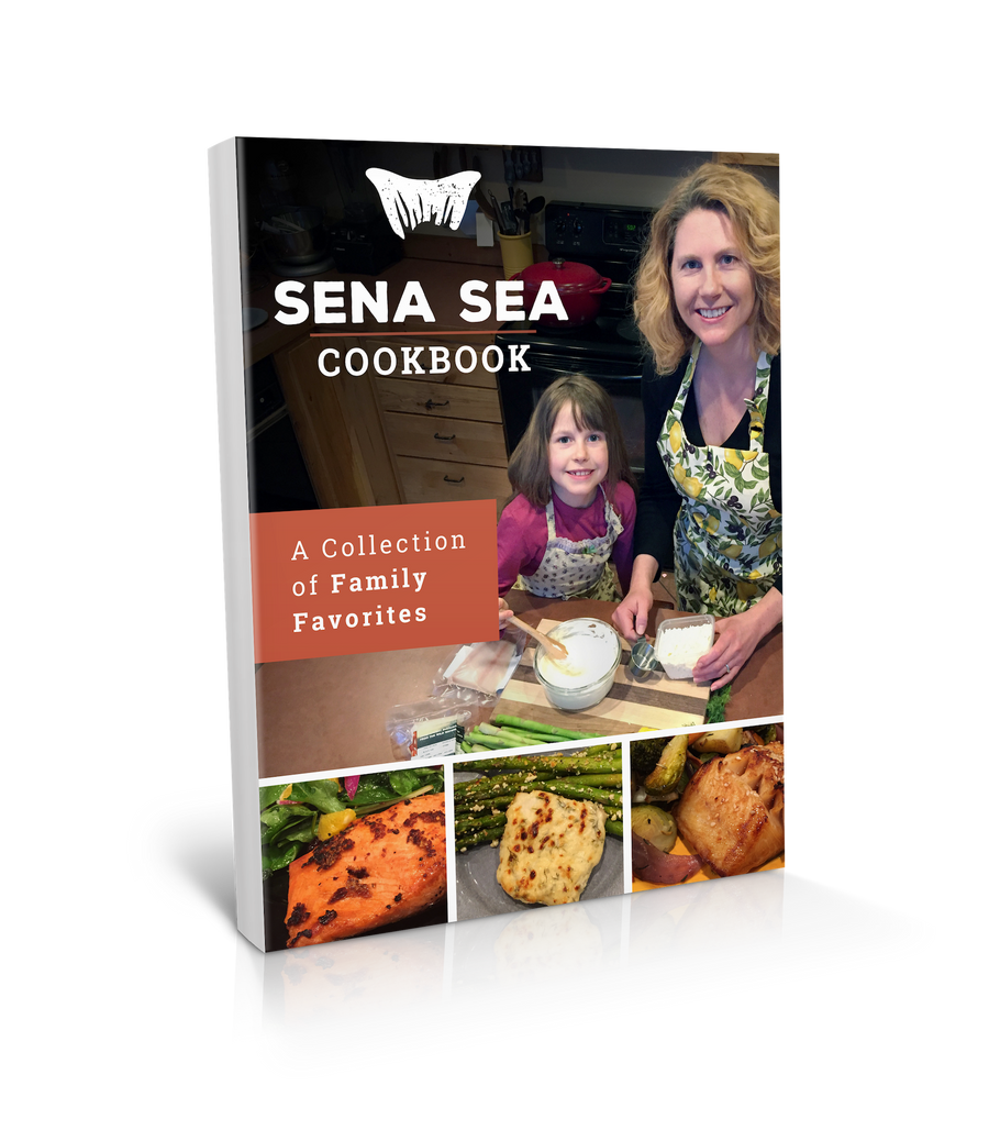 Sena Sea Cookbook: A collection of Family Favourites Book Cover Featured