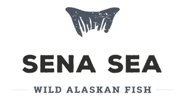 Sena Sea - Wild Alaskan Fish Logo