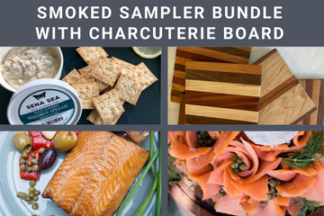 Smoked Sampler Bundle with Charcuterie Board