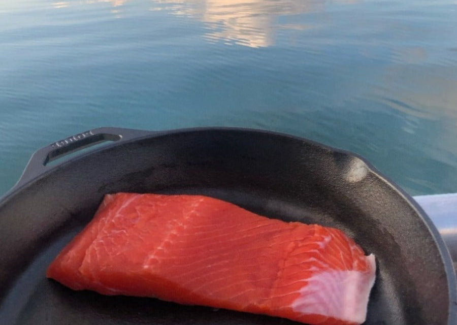 WILD ALASKAN COPPER RIVER COHO SALMON