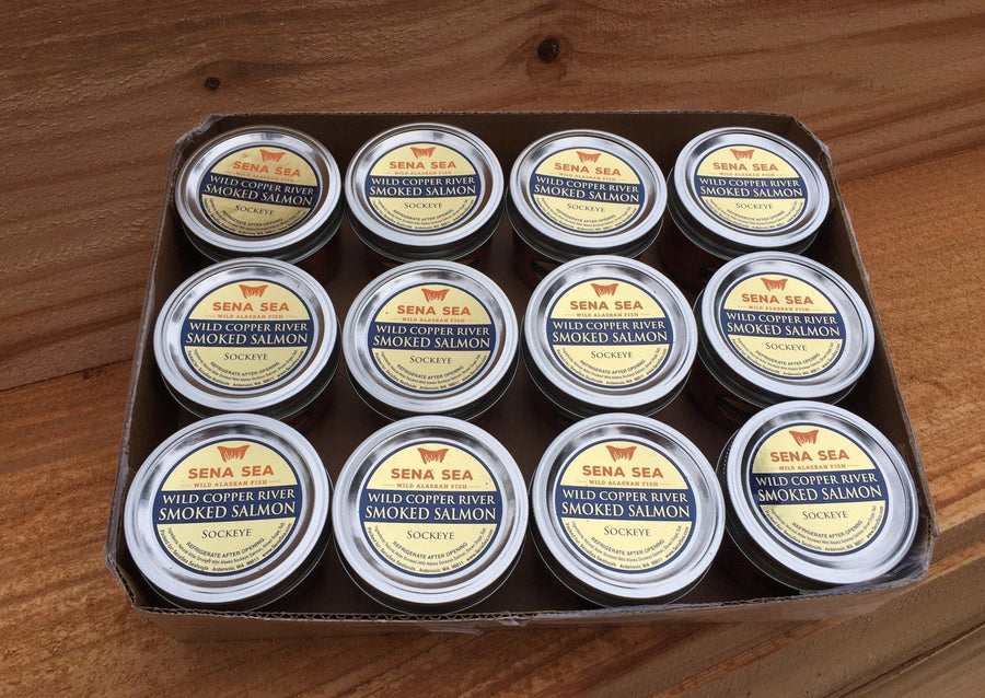 Smoked Salmon Jar, 12 pack combo pack