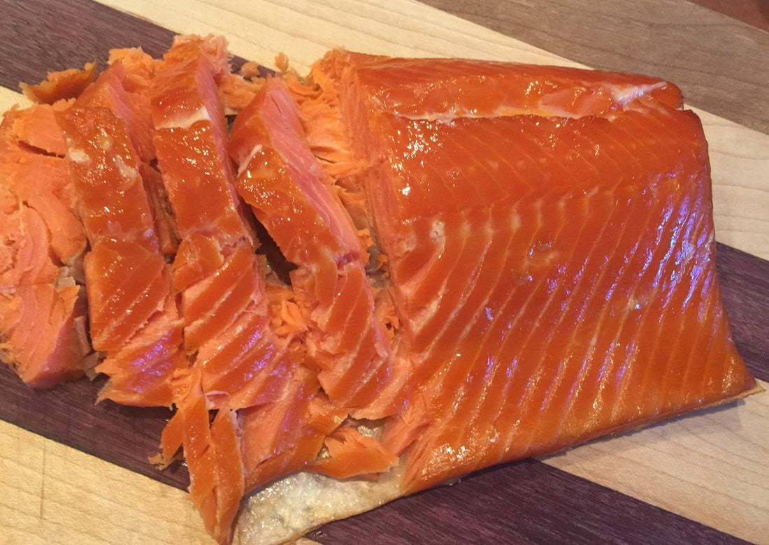 Copper River Sockeye Salmon, SMOKED Sena Sea