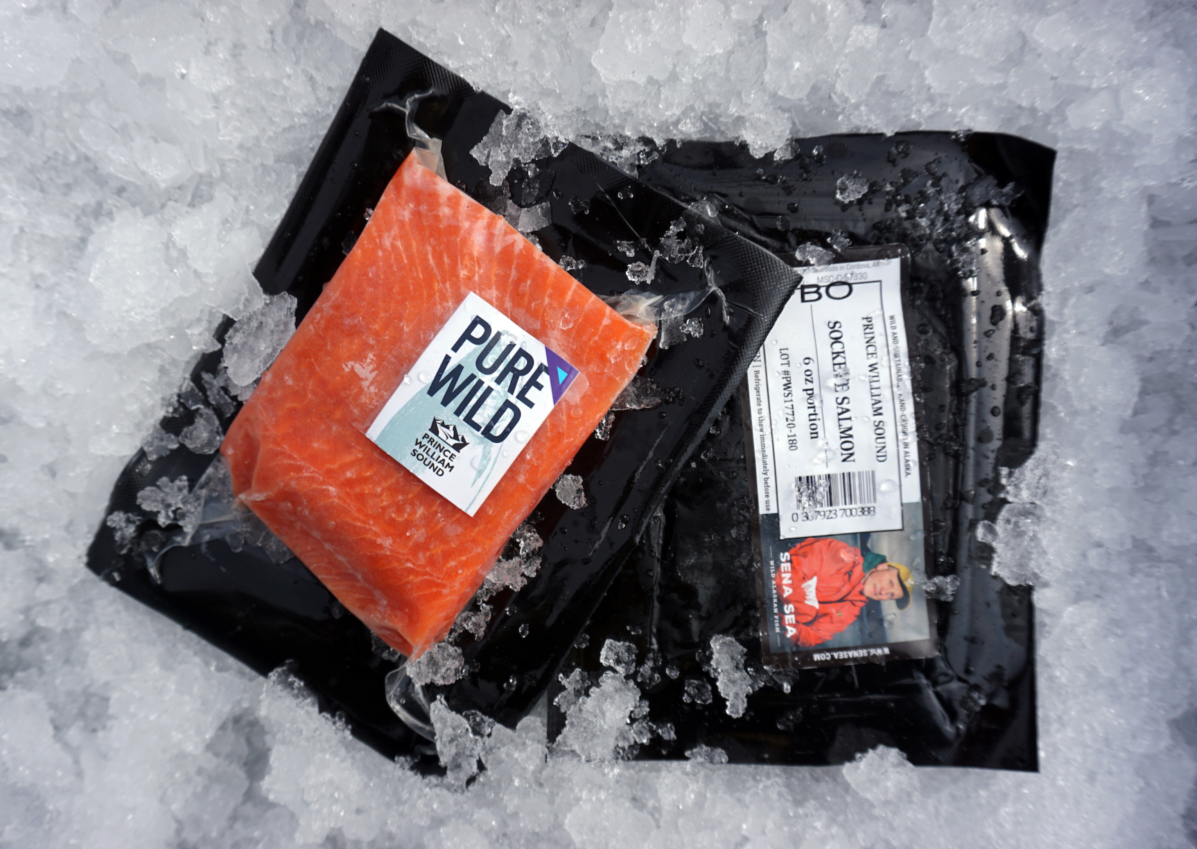 Prince William Sound Wild caught salmon fillet