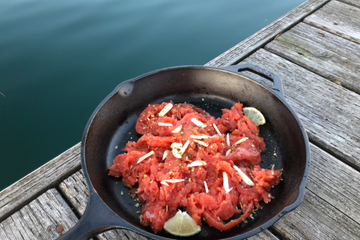 WILD ALASKAN COPPER RIVER COHO SALMON CHOP