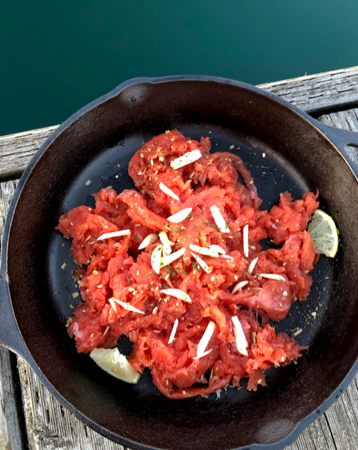 Seasonal Variety Chop (salmon & white fish)