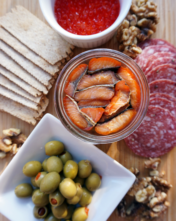 Smoked salmon & CRWP membership gift pack