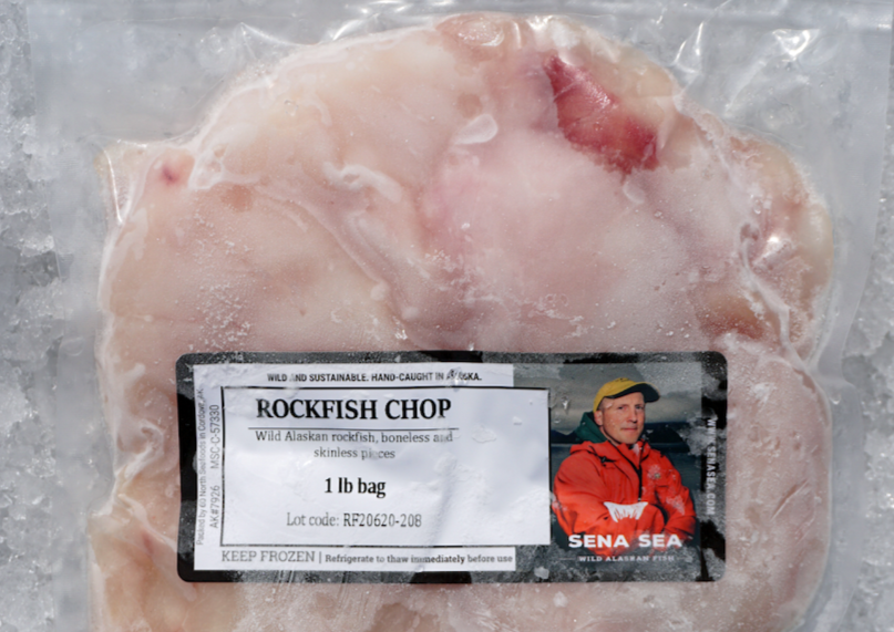 Wild Caught Alaskan Rockfish Chop