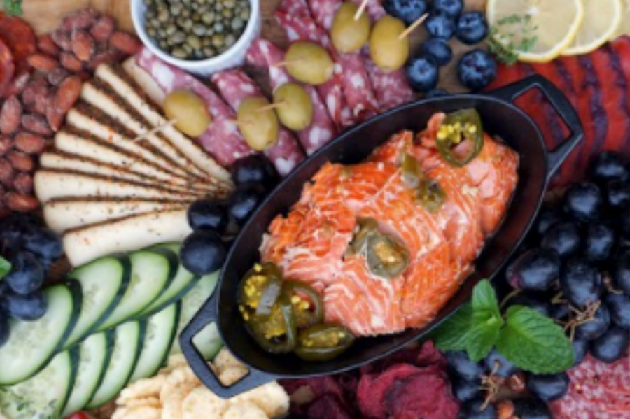 Smoked Salmon Pouch, Combo