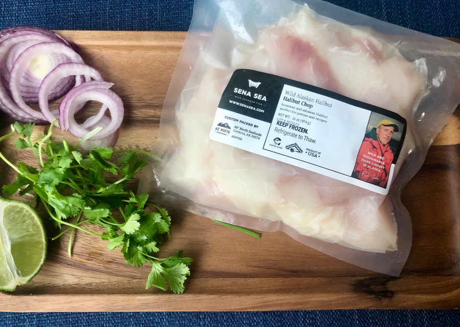Wild Caught Alaskan Halibut Chop